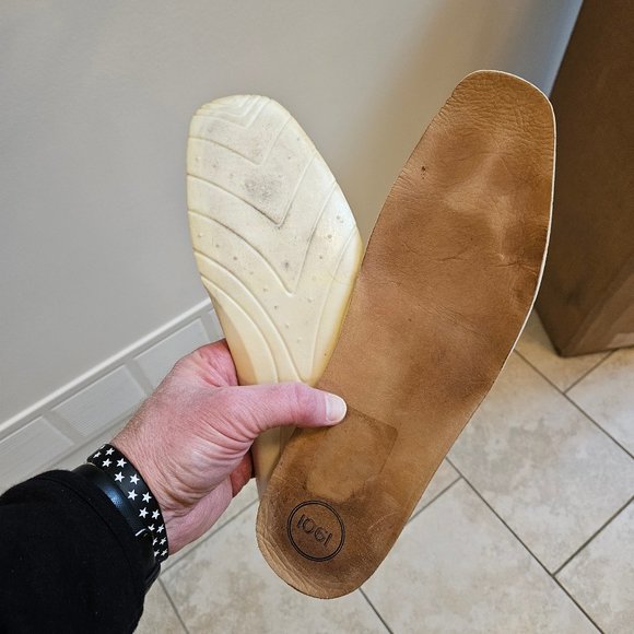 1901 Men's Leather/Nubuck Loafers, Gray, Sz 13 - Picture 15 of 16